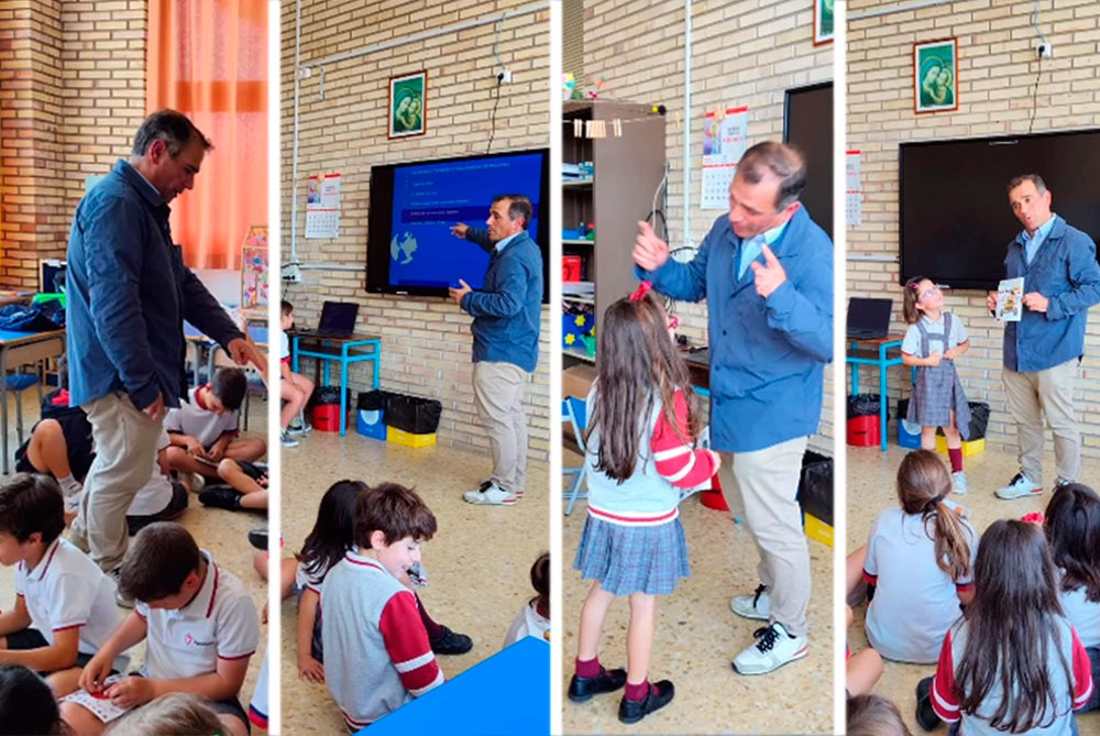 Acudimos a una clase muy especial de rob�tica: El Colegio San Agust�n
